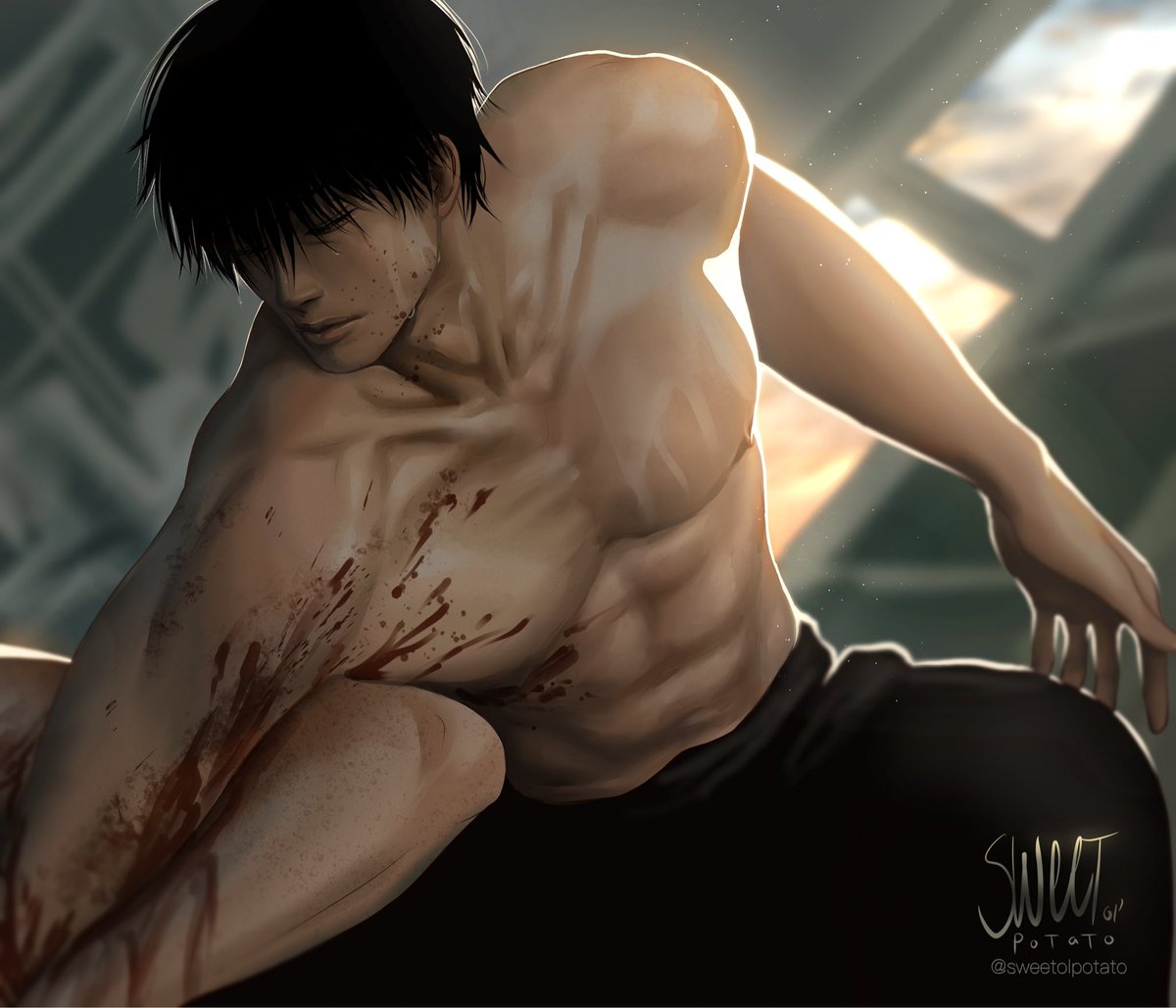sweetolpotato's tweet photo. Lethal🖤 #Toji #TojiFushiguro https://t.co/PqSVoAdF5Q