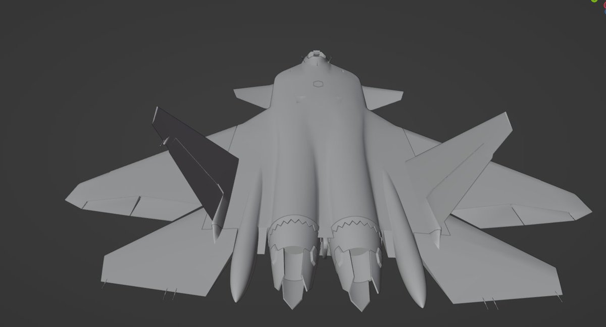 mirasuou10's tweet photo. W.I.P

I shall name it "S-44" or "S-60" (haven't decide the name yet)
#acecombat7 https://t.co/NUPBvv7mHu