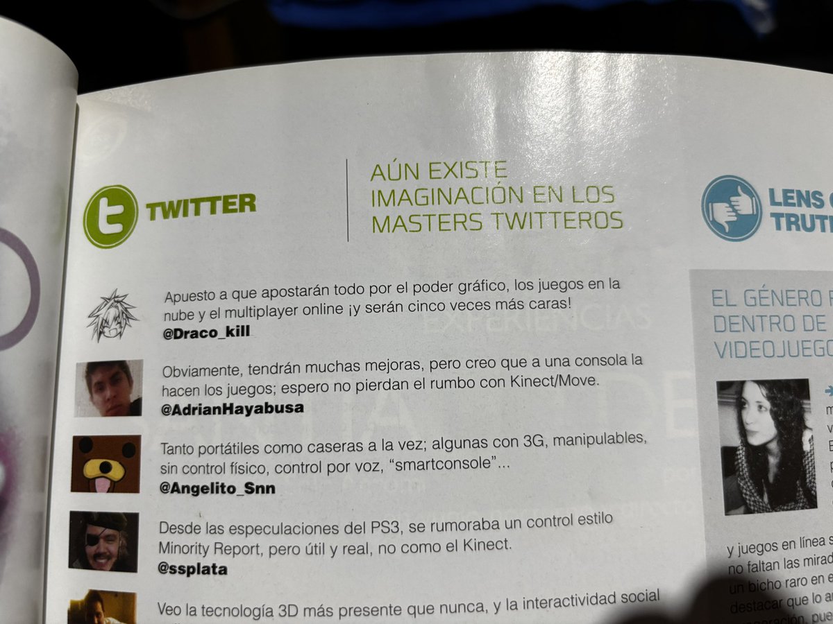 jozuEe's tweet photo. @AdrianHayabusa revisando mis antiguas revistas de game máster apareció un joven adro https://t.co/4Th3C3GLLi