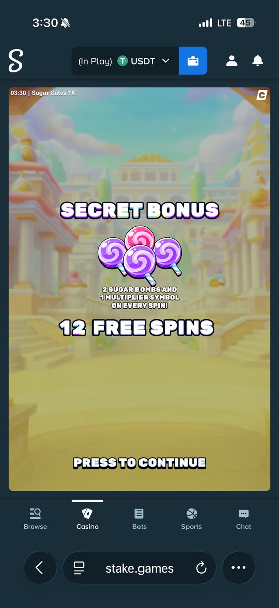 Rsquare26's tweet photo. @Stake @Colorful_Play whattt????
Thats was a max secret Bonus ! https://t.co/4FkRjN6bf9