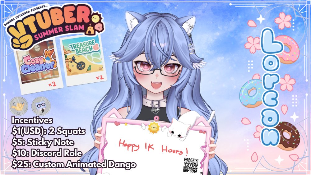 Lorcan_VT's tweet photo. 《 LIVE 》day two of #VTuberSS2026 ! giving back to you guys as a thank you for passing our original charity goal with FOUR game giveaways from lazy otter!! come over and say hi c:

♢ stream: https://t.co/H5wNk2exbf
♢ charity info: https://t.co/6hQaTHj2H8 https://t.co/fmDVcXqNp4
