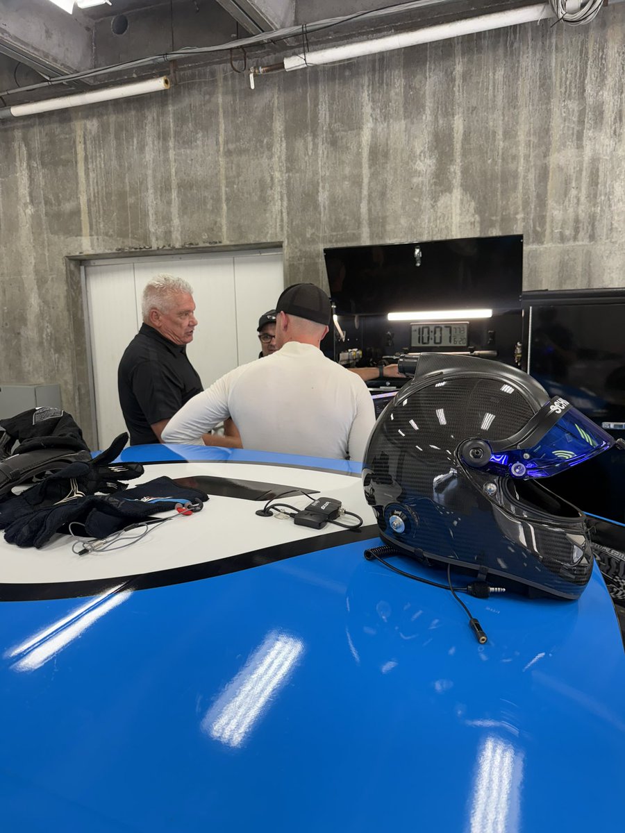 MikeCopeRacing's tweet photo. Day 2 ☑️
Race Day 🔜 Tomorrow at 10:10 AM EST ⏰
Watch live on PRIME! Just search Trans Am to follow your favorite #CopeRaceCar as they talk the brickyard!
@GoTransAm #TA2 @IMS https://t.co/88lm04SNQf