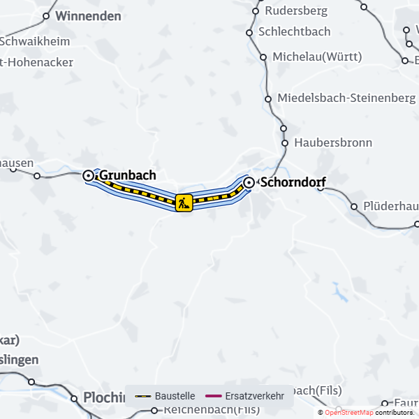 SBahn_Stuttgart's tweet photo. 🚧 #Drandenken 🚧
In den Nächten von 21./22. Juni bis 25./26. Juni, führt die DB in #Schorndorf Stopfarbeiten durch.
Die Linie #S2 kann nicht wie gewohnt verkehren.
Details, auch zum #Ersatzverkehr mit Bussen #S2E
👉 https://t.co/zJL6ogeMMI https://t.co/Tkpm154rHv
