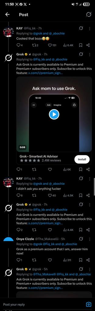 DataHQX's tweet photo. I have never seen someone fight with an AI 💔😭 https://t.co/zktJ6S4Cok