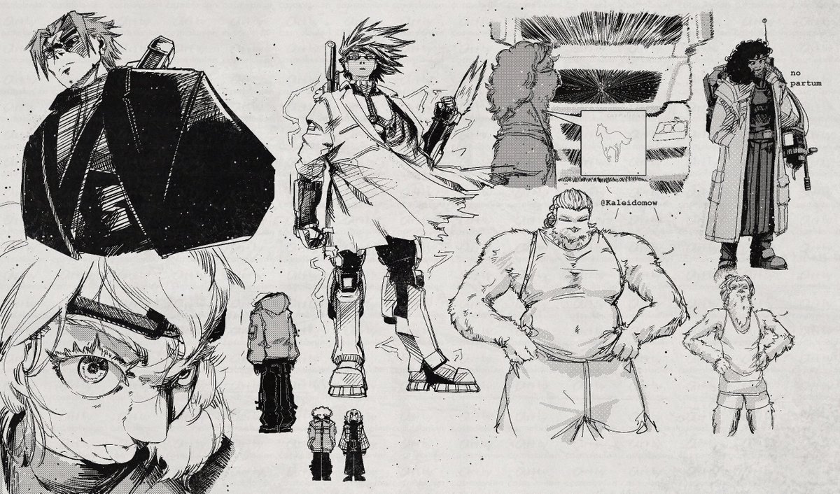 Cosmolonian's tweet photo. sketches

with @Kaleidomow .....
(I think I havent posted that wip character on the right...) https://t.co/1wP6pOR65n
