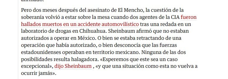 AleEsat's tweet photo. The Guardian Weekly hace una durírima crítica a la presidenta @Claudiashein pero como sus jilgueros no leen presumen la edición como un logro. https://t.co/Rv4MHShISF
