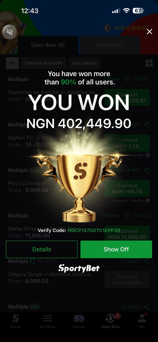 FrancisFr61971's tweet photo. Boom 💥 🔥🔥🤯🤯🤞🍀42 odds with one voided congratulations if you played 🙏🎉❤️❤️❤️ https://t.co/Clq3KtjXtX