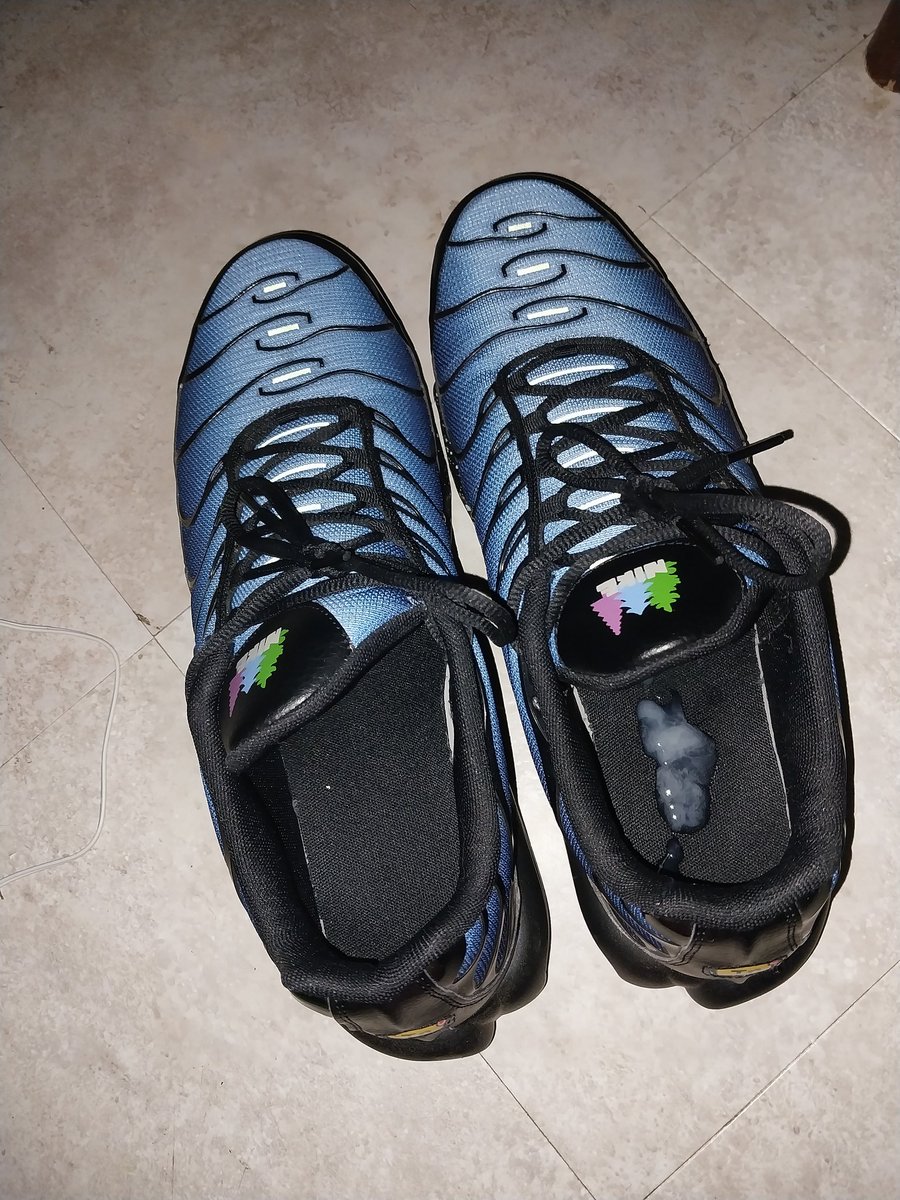 Bigfootlov3r's tweet photo. Nice load in one of the new pairs of TNs hope yall like it. 

#Nike #Tn #Size14 https://t.co/tadTD0wCTa