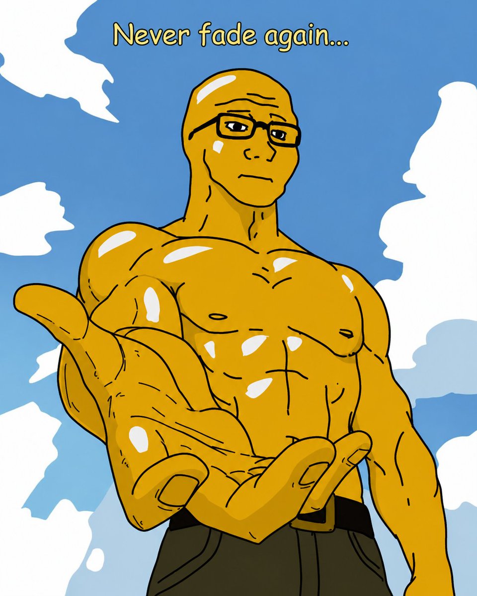 bojak_x's tweet photo. Never fade again

#Wojak #Binance #Meme https://t.co/5xV1ftTr9A