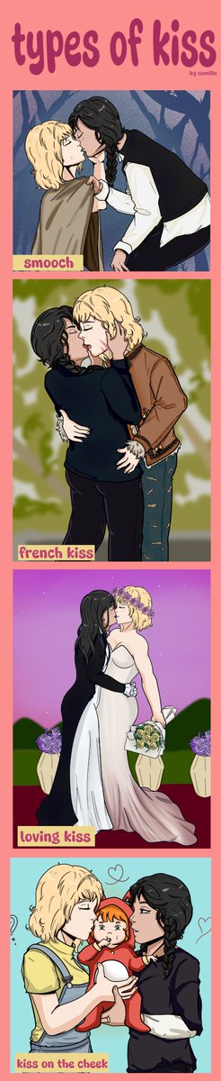 SenhoritaCamil1's tweet photo. Types of kiss #wenclair https://t.co/EwSiacMpr8