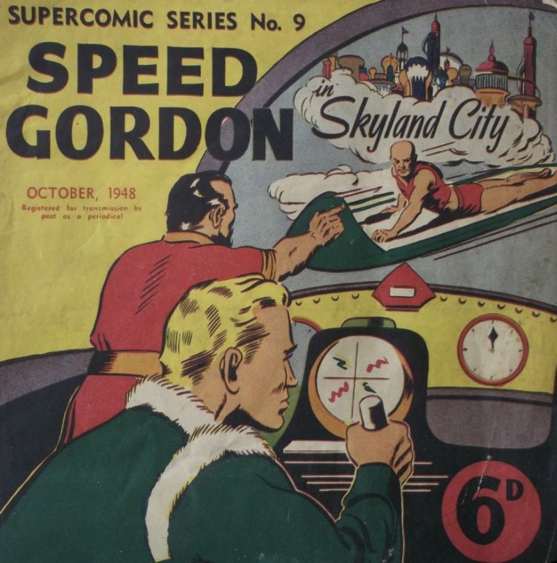 YourFlashGordon's tweet photo. ⚡FLASH FACT⚡️

In Australia, the character and strip were retitled Speed Gordon to avoid a negative connotation of the word "Flash".

#ComicFacts #FlashGordonComics https://t.co/5ctWfBQoQY