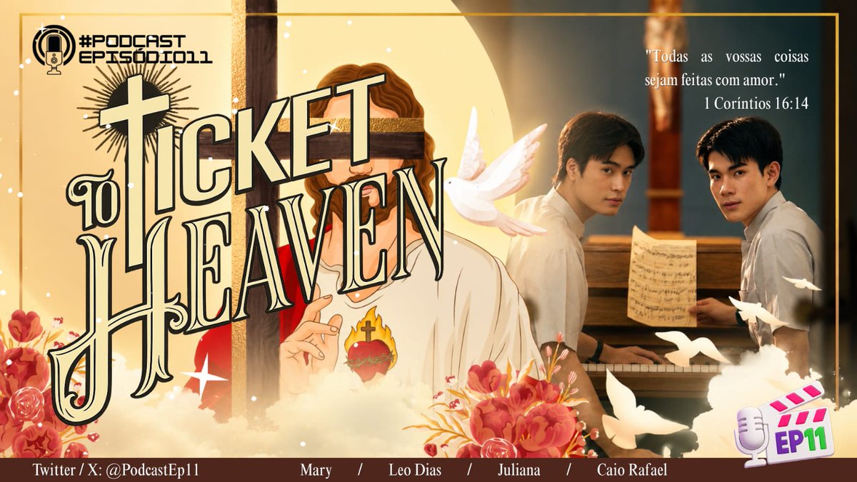 julianaariel's tweet photo. Atenção BLzeiros 
Começamos a nossa Live sobre Ticket to Heaven, DMD LineUp, GMM Outing e outros assuntos, com @eucairu @leoalvesdias @vickskky e eu.
#pod11 https://t.co/NPOmo0EFno