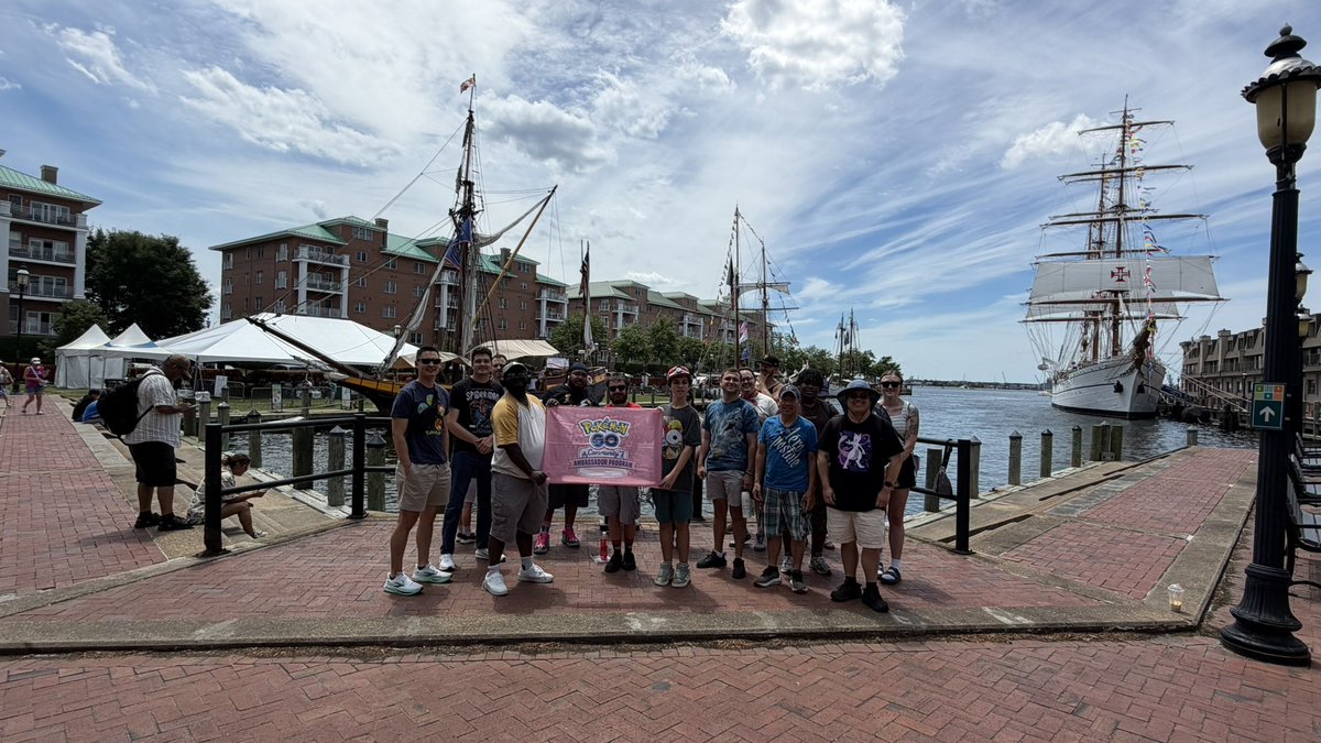 PoGO_HR's tweet photo. Frigibax Community Day and Harborfest were a great time today! Thanks for joining us!

#PokemonGO https://t.co/0t2t5CRIGh