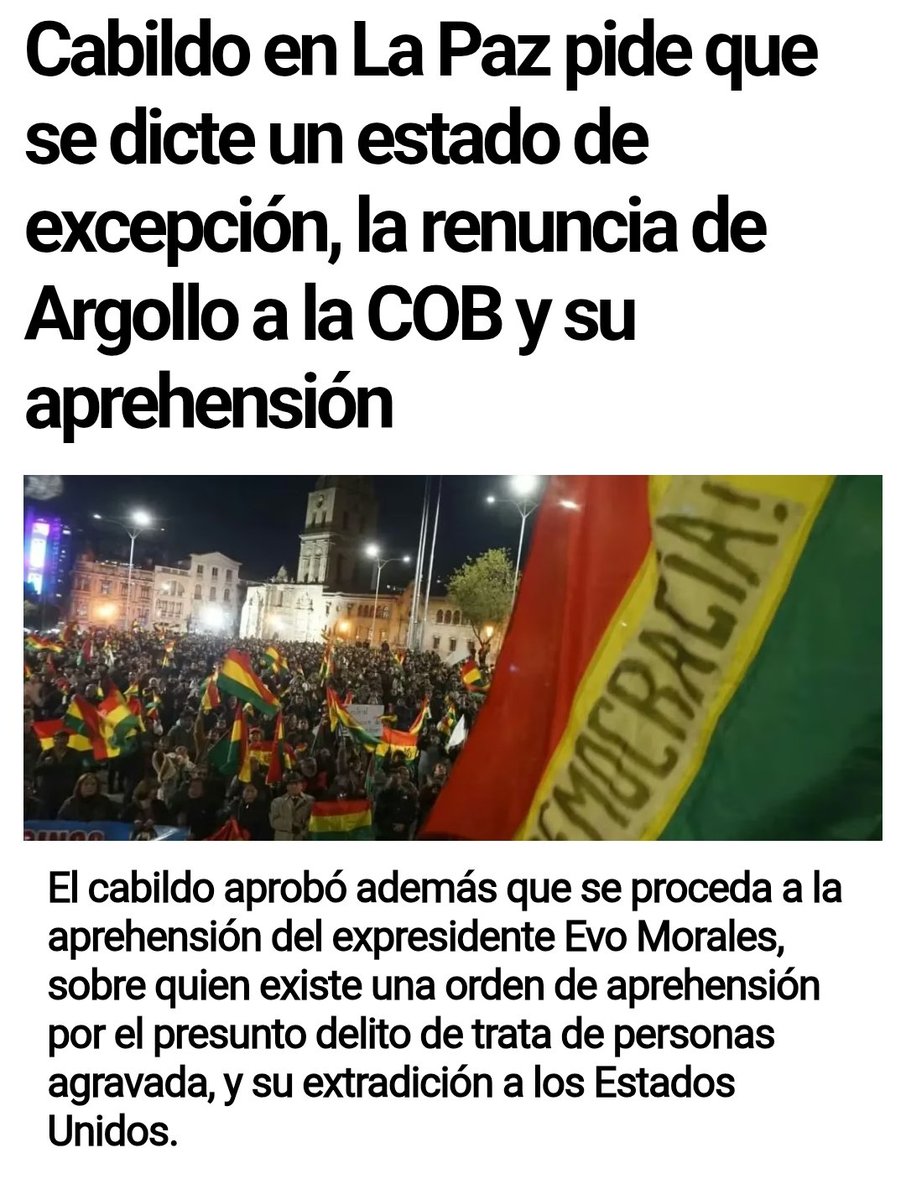 AnotherEnlil's tweet photo. @jfzed Why don't you read Bolivian sources before giving your opinion, foreigner? https://t.co/TaIoAHwszC