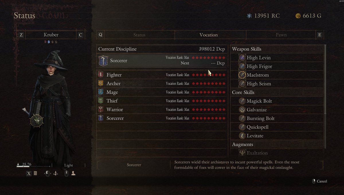 PartTimerRikku's tweet photo. So I noticed that in Dragons Dogma 2 my Sorcerer Pawn doesn't really use Seism. I think they have used it only a hand full of times. More Maelstrom when she doesn't use/have an advantageous element. May change it to a fire spell till August's patch comes out https://t.co/0lSFYHjld9