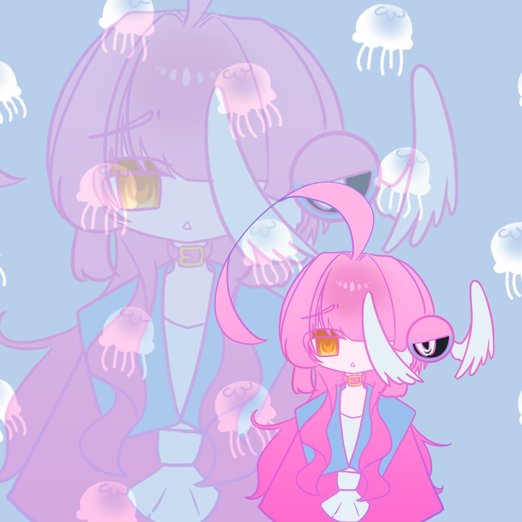 exe_legna's tweet photo. ｫﾊｮｫ世界
制限も解除されたので投稿再開> ̫<
13日目『画面を超えて君のもとへ』
14日目『湿気で髪がクラゲみたいになっちゃった』
15日目『パーティーゴアのフリをしてイタズラしよう.ᐟ.ᐟ』
16日目『右目の行方』
 #100日チャレンジ  #イラストㅤㅤㅤ https://t.co/6ev0jGhshD