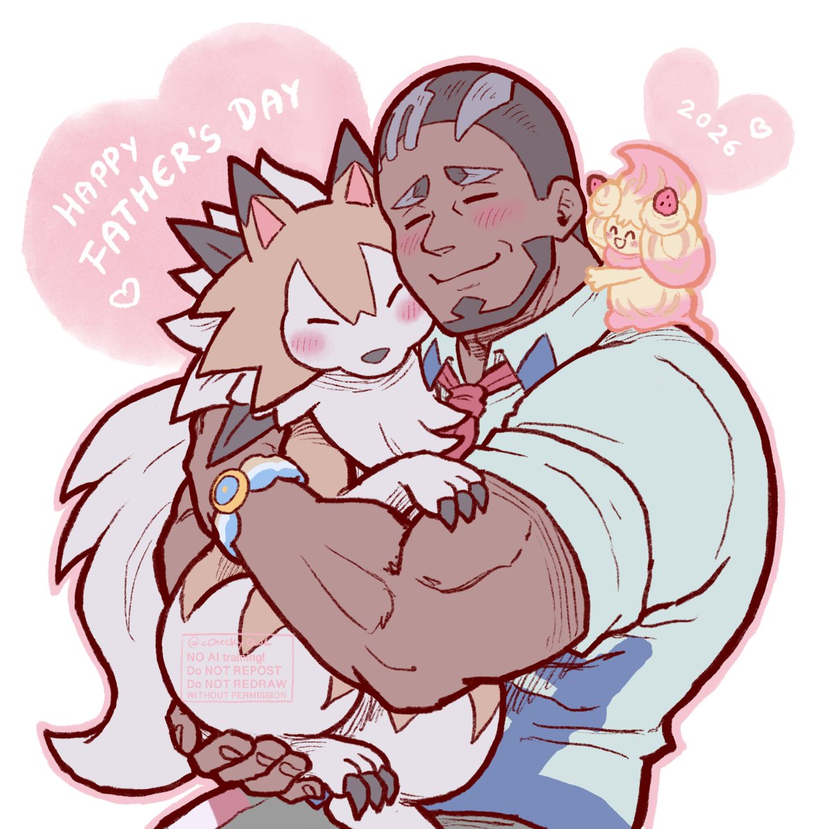 cCheekyOWL's tweet photo. ♥︎~💐 Happy Father's Day 💐~♥︎ 

They are his children 🥹🫶 https://t.co/aBSpFZhXXp
