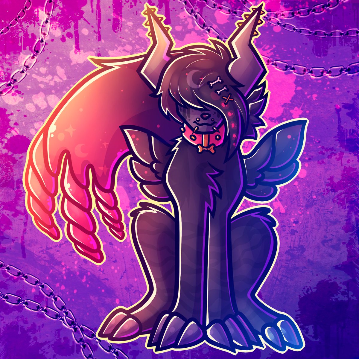 Straitjacketzz's tweet photo. 🐺🌘 https://t.co/dzCK7rnUdE