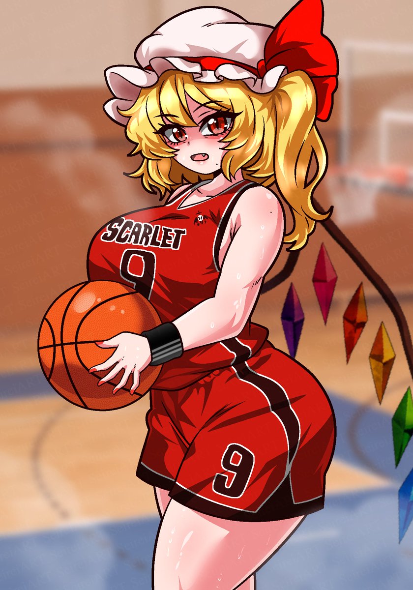 seireiart's tweet photo. Flandre Scarlet✨ 🏀⛹️
#touhouproject #東方Project #フランドール・スカーレット https://t.co/rGLpDUUJzw