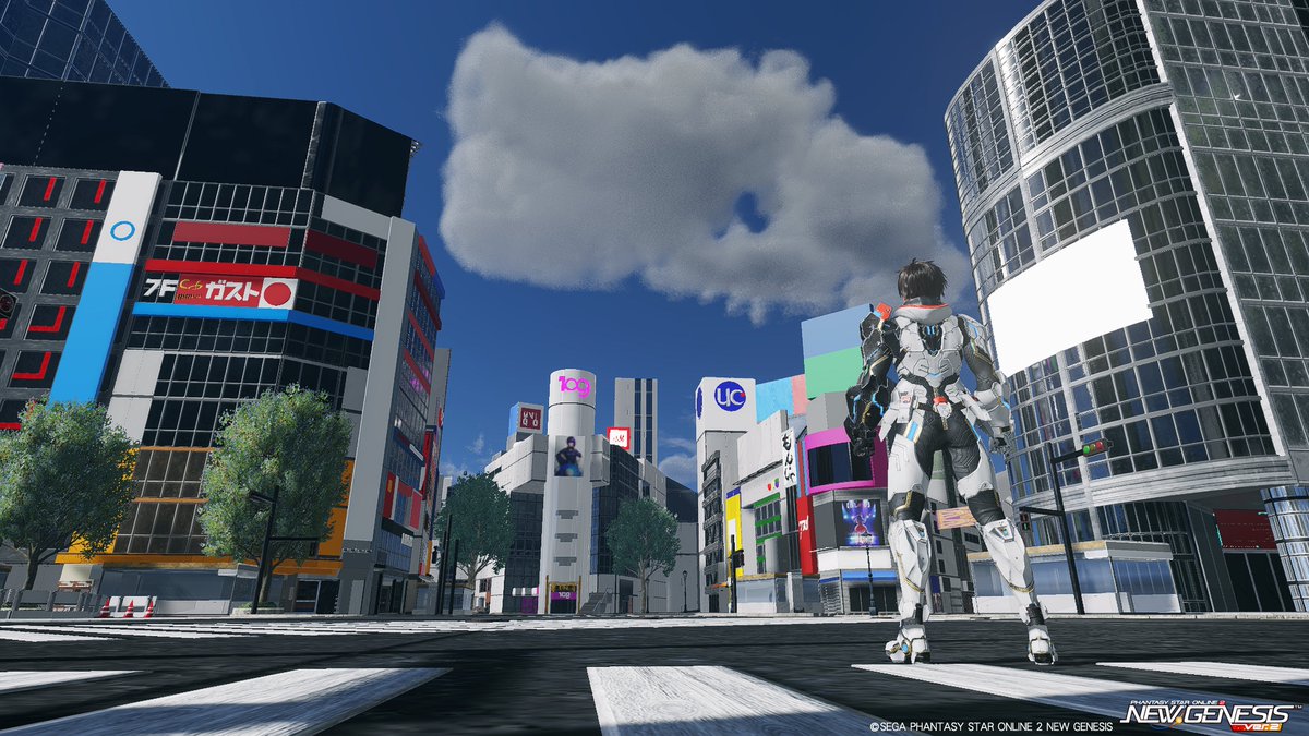 YUOSAN_FOX's tweet photo. #PSO2NGS 
#クリエイティブスペース

─SHIP8に渋谷スクランブル交差点、現る。 https://t.co/aG9EmWnNIn