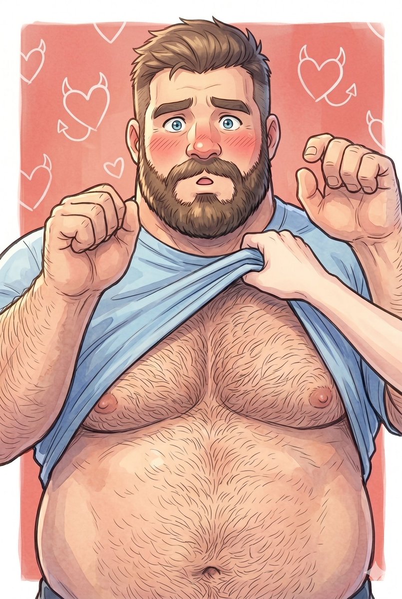 BakaAda98's tweet photo. Wha...!?
What are you doing!? 😱😏

#AIart #BearArt #Bara https://t.co/jFnMTmT5wF