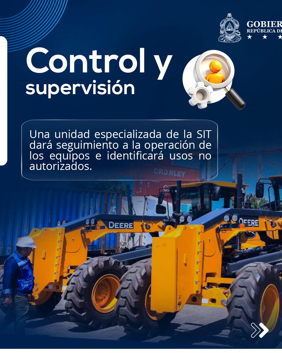 hnpresidencia's tweet photo. Los equipos ya llegaron al país. Pero, ¿quién los controlará?, ¿cómo serán asignados?, ¿qué garantías existen para proteger esta inversión?, ¿cómo se capacitará a los operadores?

En este carrusel te contamos todo lo que debés saber sobre el programa de fortalecimiento municipal impulsado por el presidente Nasry Asfura.

⬇️ Hilo para conocer más.