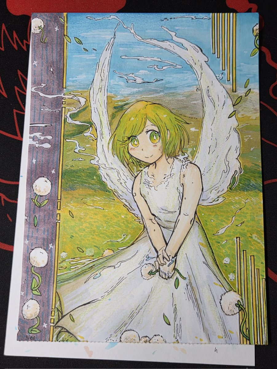 NeoGremlin's tweet photo. Fairy Coco!!✨️✨️
Done with the WHA x Copic Collab Markers only hehehe

#とんがり帽子のアトリ絵
#MyWitchHatAtelierArt https://t.co/506FryesSa