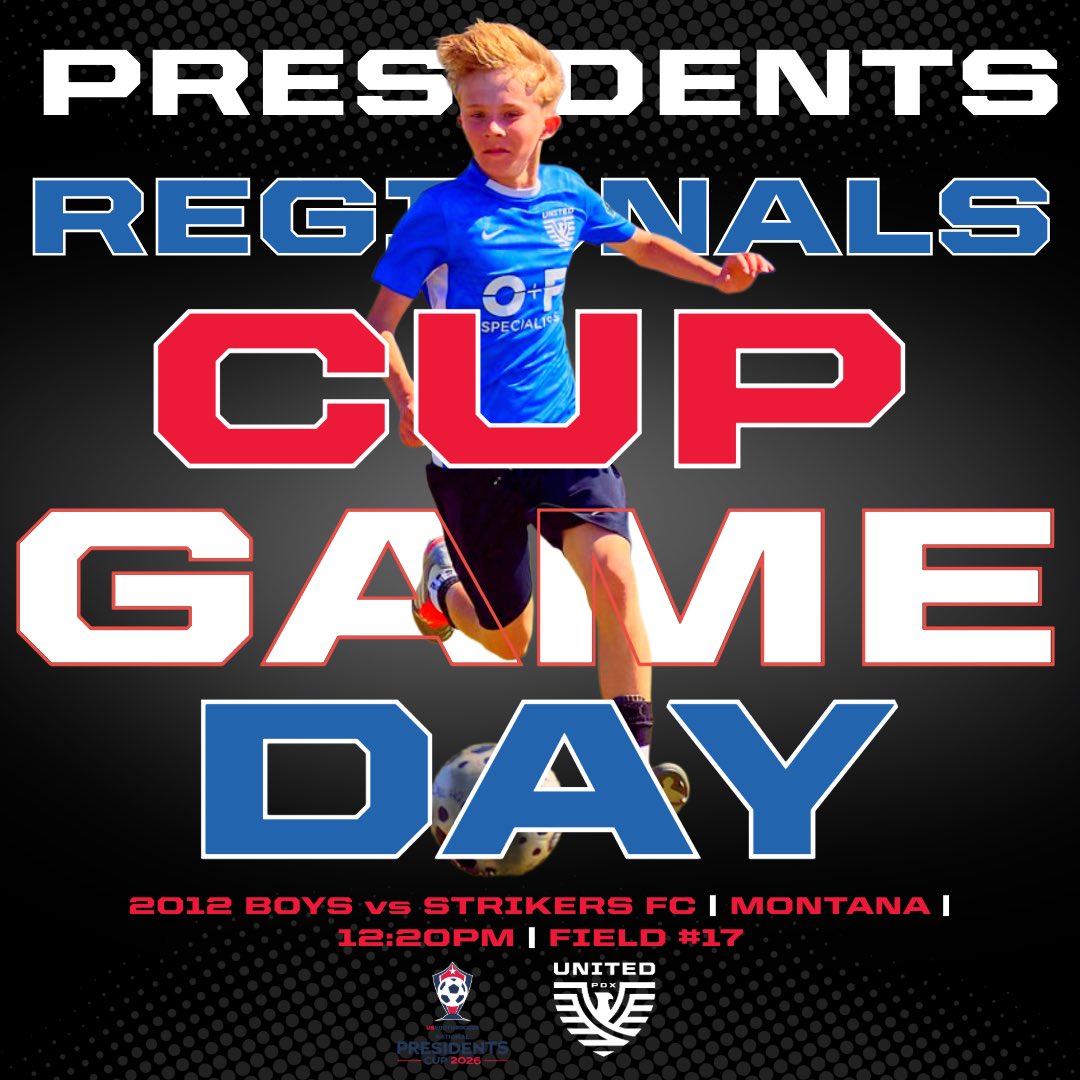 United_PDX's tweet photo. US Youth Soccer Presidents Cup Regionals

Game Day Number 2 for the 2012 Boys in Idaho for Presidents Cup Regionals! 

2-0-0 Record with 4 Goals for and Zero Conceded! Win or Tie tomorrow and the boys advance out of the group! 

#WeAreUnited #UnitedIsTheFuture #PlayUnited https://t.co/vG7svx9KJd