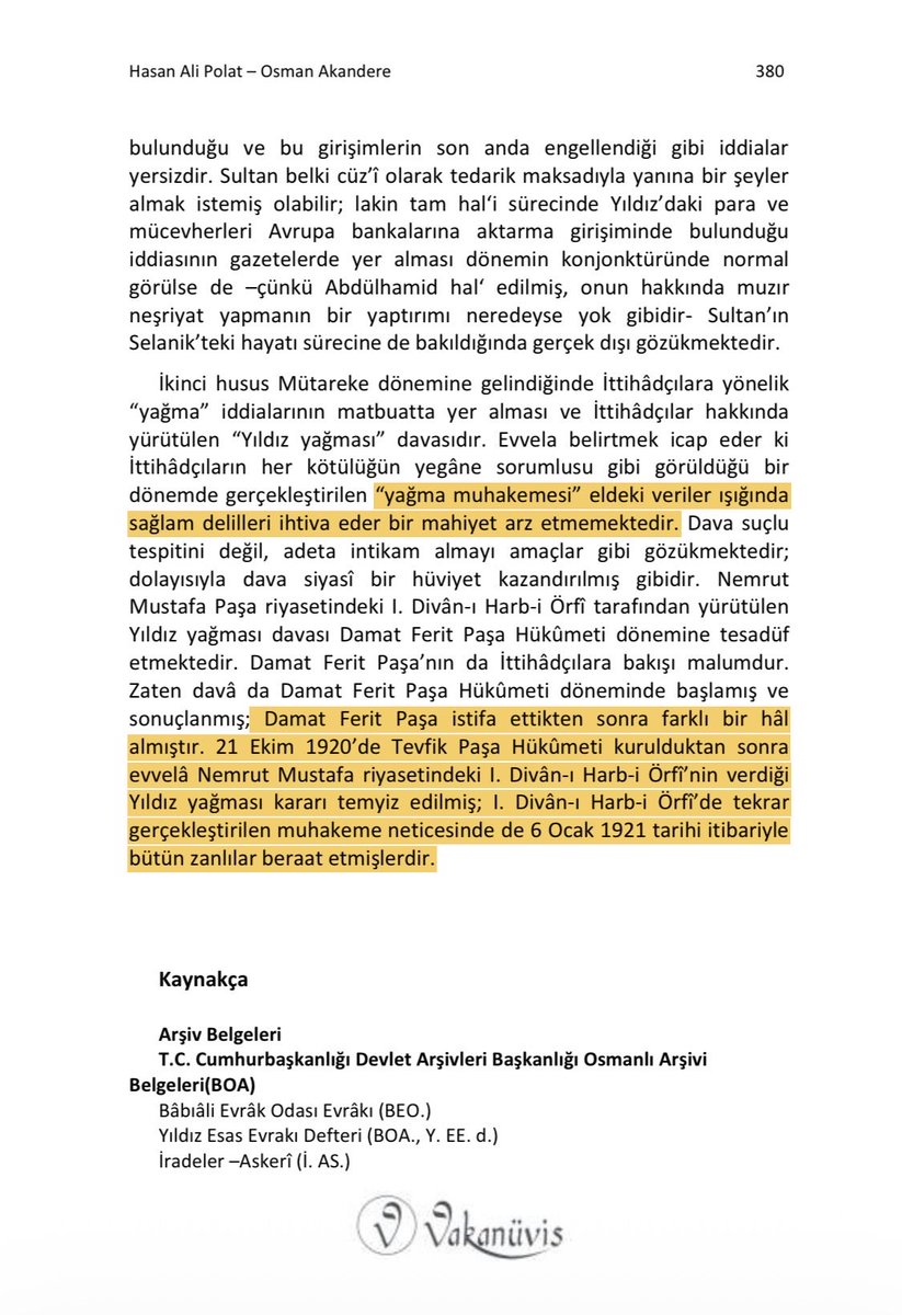 anatolianBeg's tweet photo. “Belge” diye gösterdiği matbuat kırıntısı mütareke dönemine ait bir gazeteden iktibas. Muteberlik seviyesi Akit veya Zaman kadar anlayacağınız. Yaptığı tam manasıyla “ilmi namussuzluk”, ki salçazade ile yapılan bir programda ne kadar ilimden bahsedilebilir başka bir konu. Neticede anlattıkları tamamen bir fantezi ürünü.