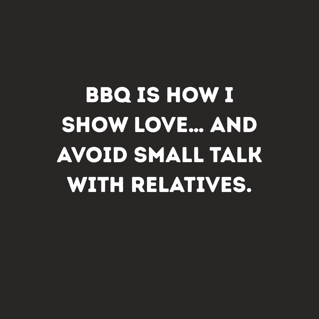 ddrbbqsupply's tweet photo. Hugs? Meh.
Heartfelt chats? No thanks. 
But a perfectly smoked pork butt? Now that’s love.

BBQ is how I show I care…
and also how I stay very busy during awkward family conversations.

🔥 Feed them well. Say less.
🛠 Want gear that speaks for you? Gear up with us.

#BBQIsMyLoveLanguage #SilentButSmoking #DDRBBQSupply #MeatOverMeetings #RibsNotRambling