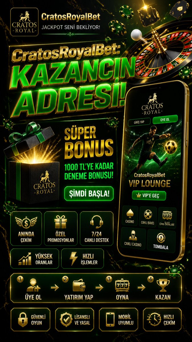 Cratosroyalbet Giriş tweet media