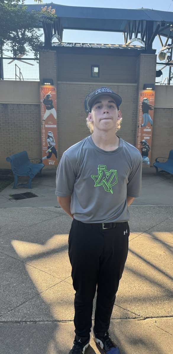 FiveToolETX's tweet photo. F: Naturals 10, Tyler Spartans 15U 0
PoG: @liamhebert8 No-Hitter, 4 IP, 0R, 8K https://t.co/gAl5hE3qqu