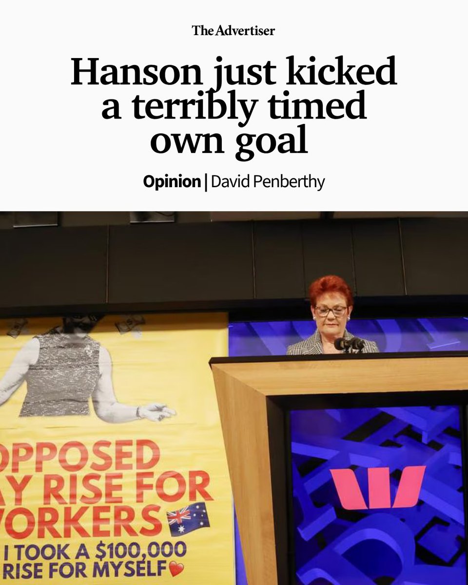 theTiser's tweet photo. If ever there was a week to forget about trying to stoke anti-immigrant sentiment among patriotic Australians, this was it, writes David Penberthy. ✍️ OPINION: https://t.co/zjytd86nAy https://t.co/JQgYlh9MjD