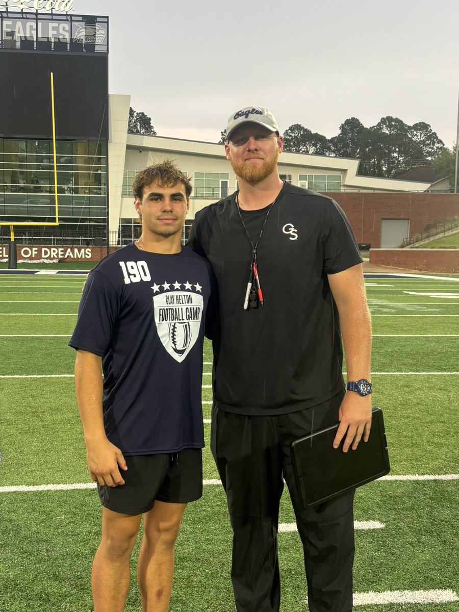 JackKepp2008's tweet photo. Huge thanks to @Coach_ABeck and @CoachBWilson_  for a great day at camp I went 4/5 for charting, and have good k/o going 64 yards with a decent hang time. 

@Star_ReadyAth @4thDownU @GSAthletics_FB @KohlsKicking @kt_recruiting @FentressKicking https://t.co/oRKoADDtT7