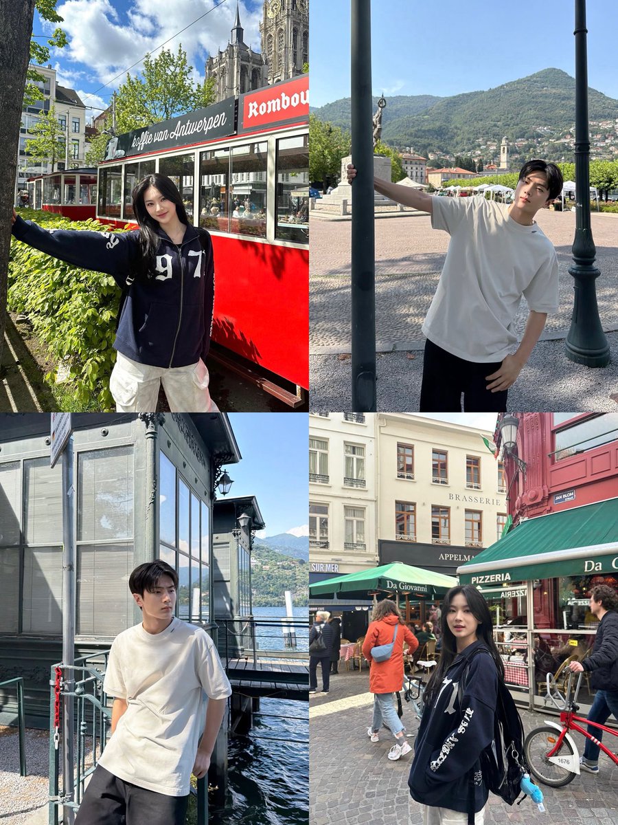 jongchaeng's tweet photo. antwerp &amp; cernobbio 🇧🇪🇮🇹 https://t.co/6WX3NiYOHj