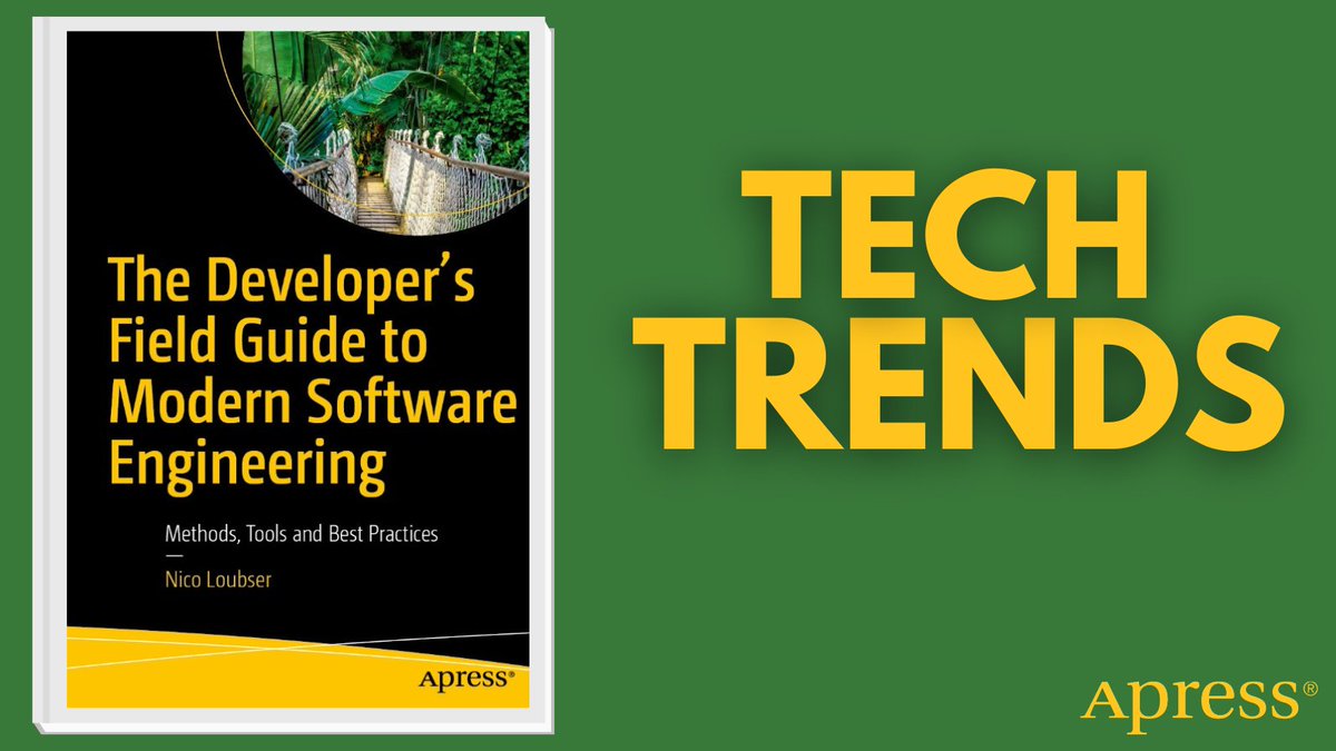Apress's tweet photo. Build smarter systems with a complete guide to today’s development landscape. Learn architecture, containerization, testing, and deployment strategies used across the tech industry. #Developers #Cloud #DevTools #SoftwareDesign #Engineering
🔗 https://t.co/27Lt65MA94 https://t.co/8v7OShYyKb
