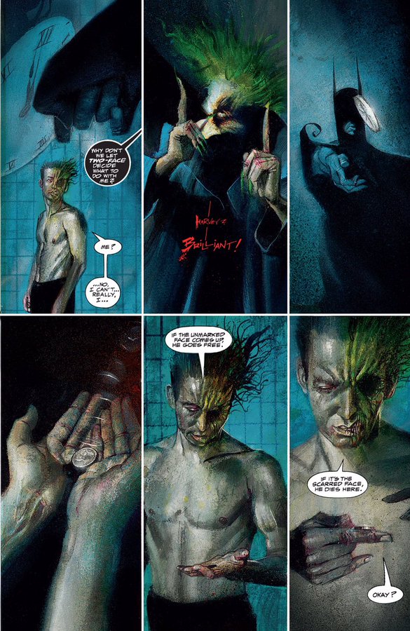 TheBatHome's tweet photo. Batman : Arkham Asylum (1989) art by Dave McKean https://t.co/poUR4ORwgX