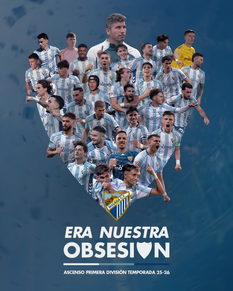 estremeauw's tweet photo. Málaga es de Primera División, Dios lo quiso y así fue. Orgullosa de mi ciudad y equipo eternamente 💙 https://t.co/roH4jJ6oEb