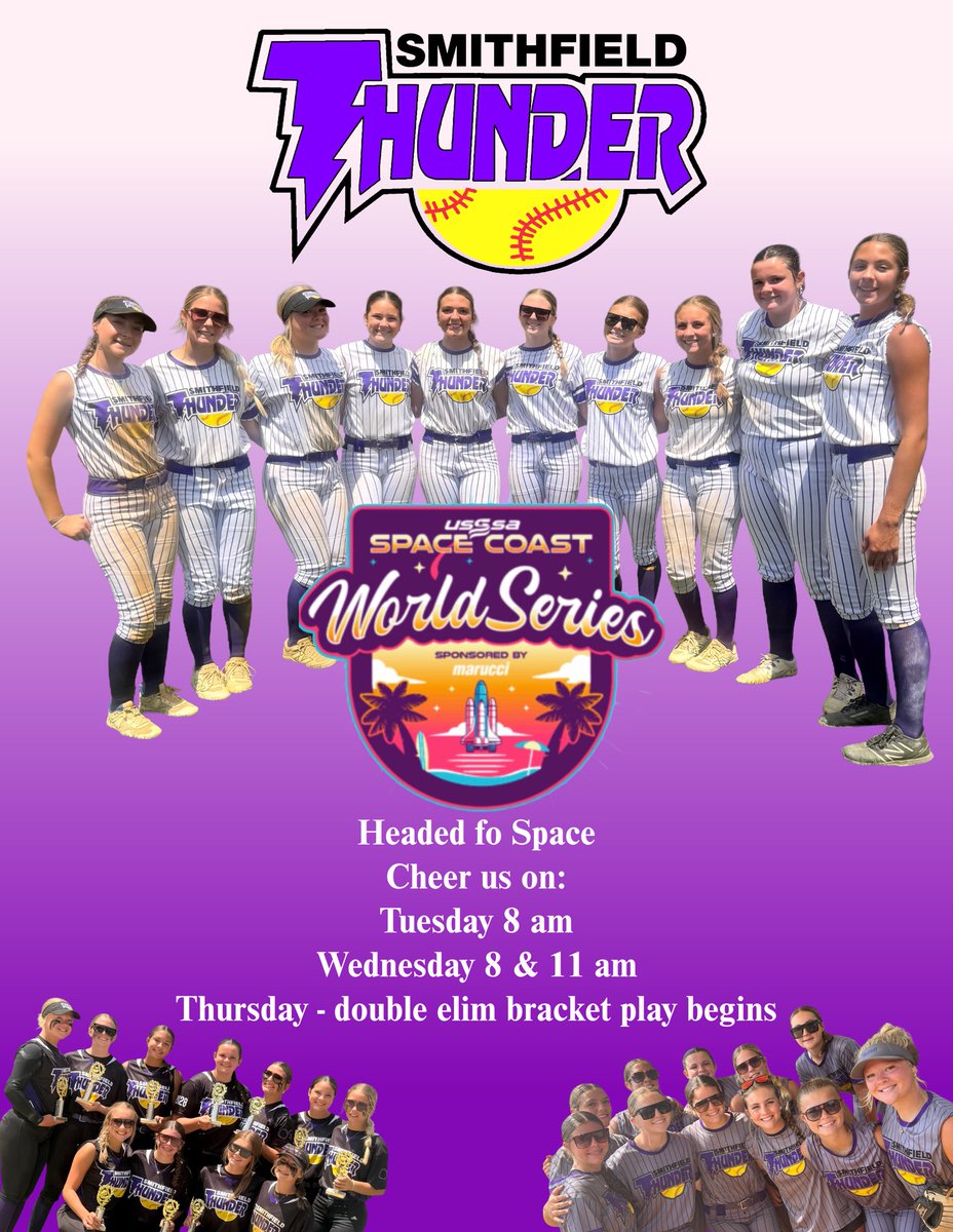 Smfd_Thunder's tweet photo. Headed to Space Coast for the week, these girls are ready!! https://t.co/DE3JpC1FaE