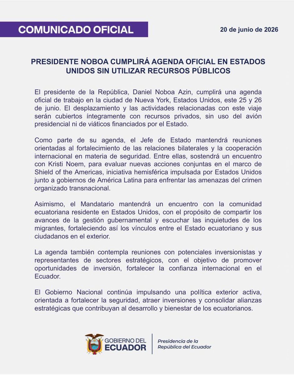 ComunicacionEc's tweet photo. A la ciudadanía: https://t.co/Qfh1Yr8l7y