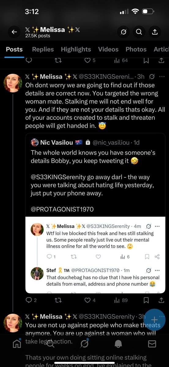 S33KINGSerenity's tweet photo. I went in with the child sex crimes squad and fucked up this convicted pedophiles reign of terror publicly on multiple sites and then I liberated his female victims and told them to unlock their accounts and be free.

Men from all over the world helped me do it. 🥰

Stay mad you rapey little creep. Hows your mate Aaron doing? LOL !! 

Did you know theres this neat little trick called dates and time stamps on screenshots oooppps… youve been going since last October ya dumb fuck 🤷🏼‍♀️👮🎯😂 

😌