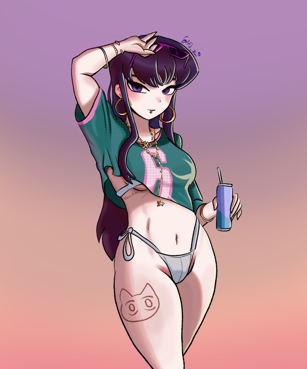 NerdTechArtes's tweet photo. Komi in grand theft auto VI
#Gta6
#KomisanwaKomyushoudesu
#Fannart
#Ilustration 
#Art https://t.co/ogPXuRumZ1