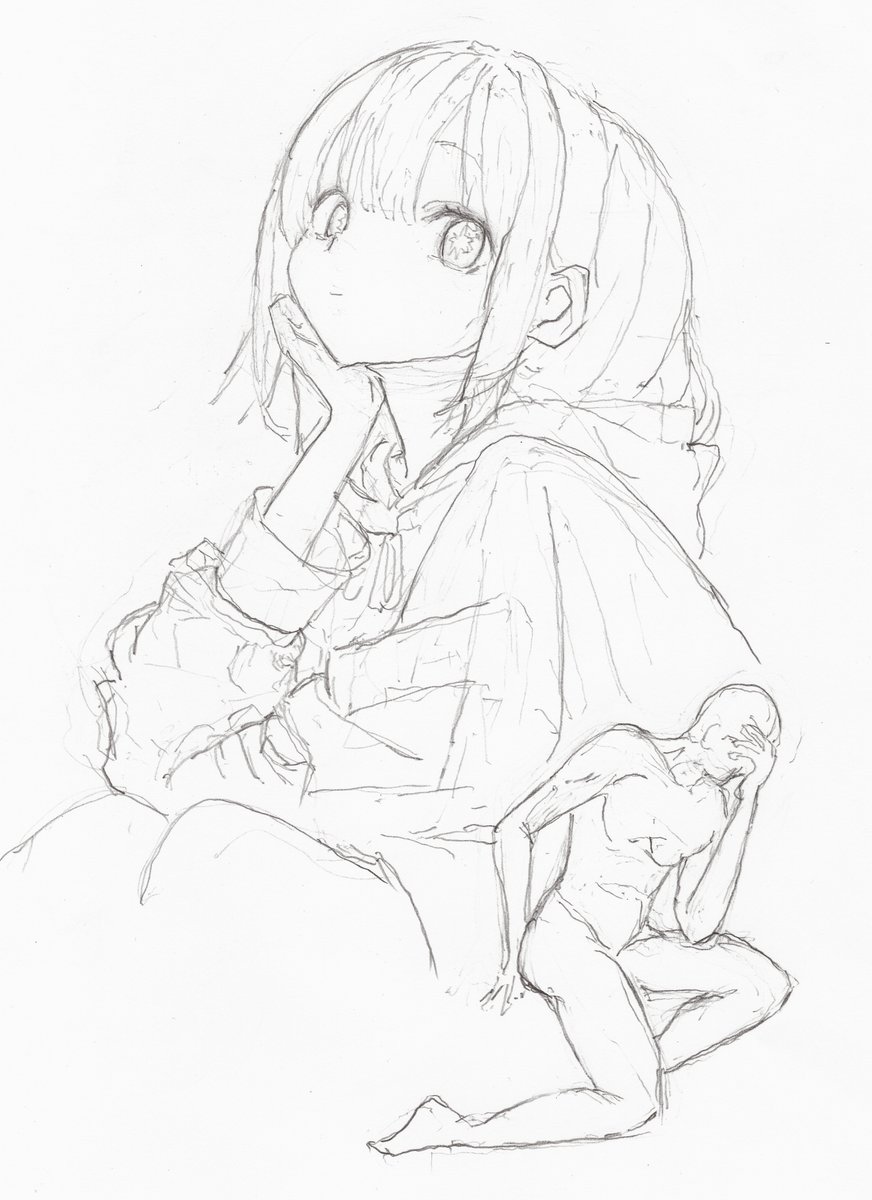 code_finalis's tweet photo. おはようございます 
2026年6月21日(日)くもり
本日のお絵描き練習 https://t.co/nRagAGCWPJ