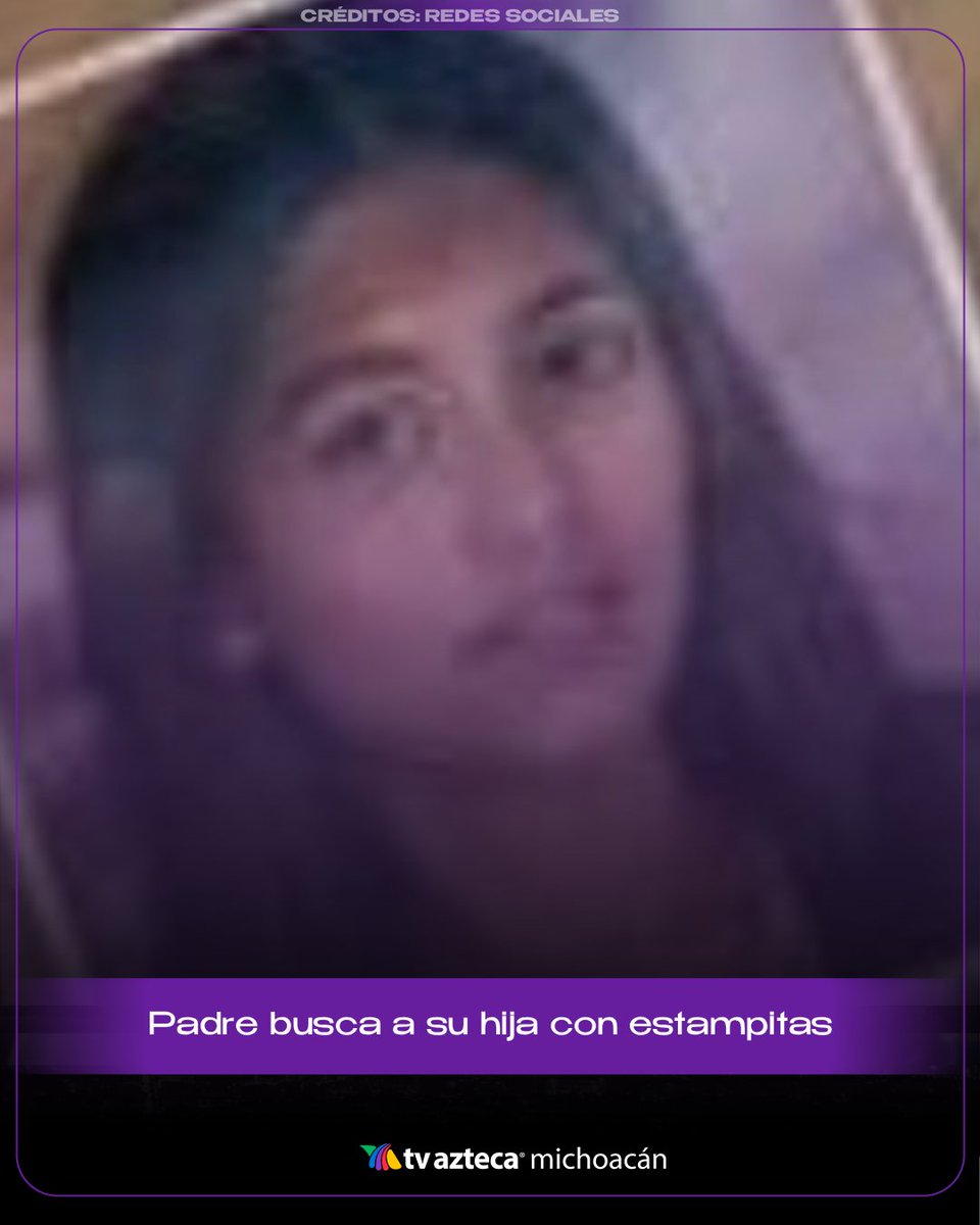 aztecamichoacan's tweet photo. “No tengo dinero para imprimir muchas imágenes grandes”: padre busca a su hija 💔

Conoce su historia 👇🏽
https://t.co/Tp9tKOzKkk https://t.co/bumeIWi5D5