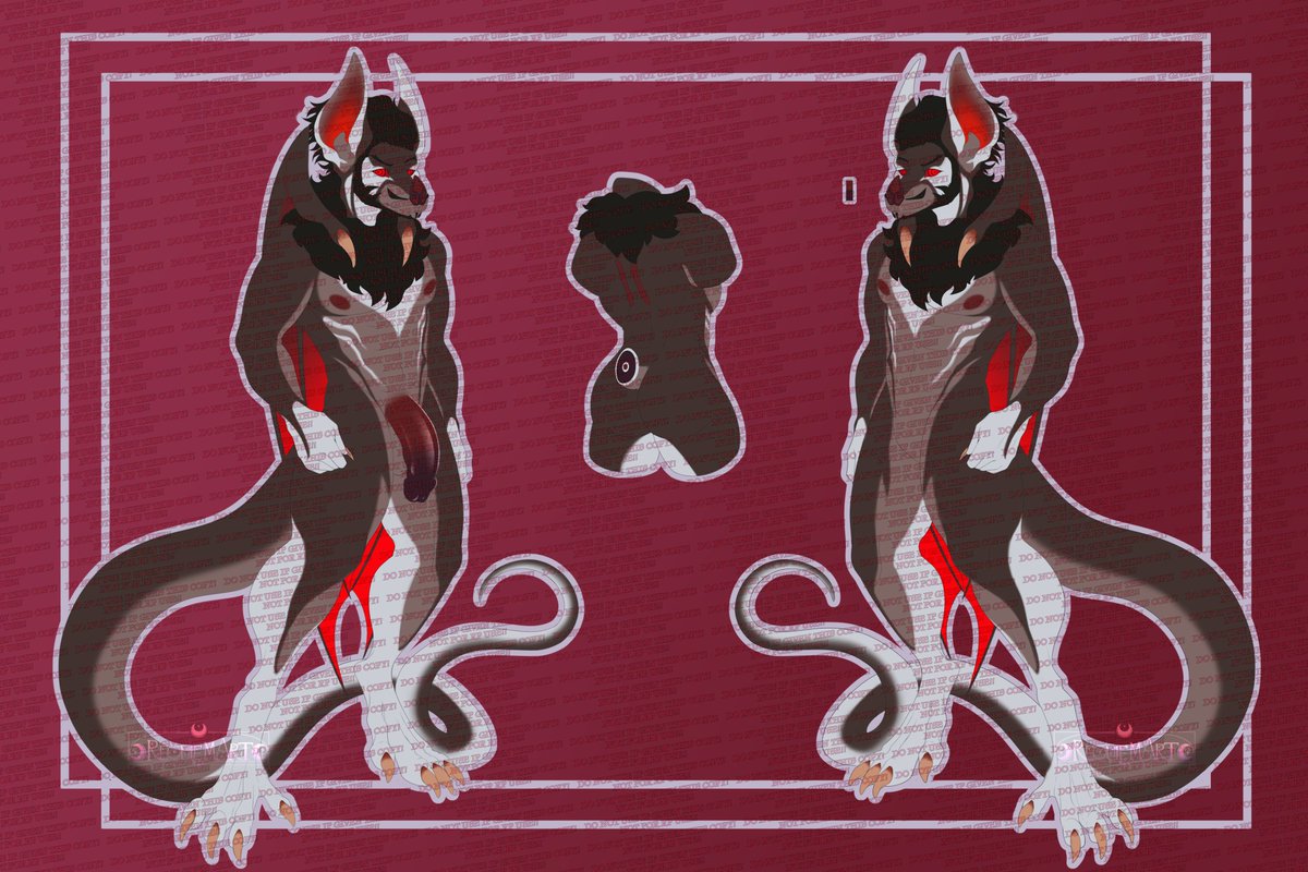 Requiem_Arts's tweet photo. Mini ref for the sweetie pie Gilabean 🥰💗 https://t.co/HassEfap4c