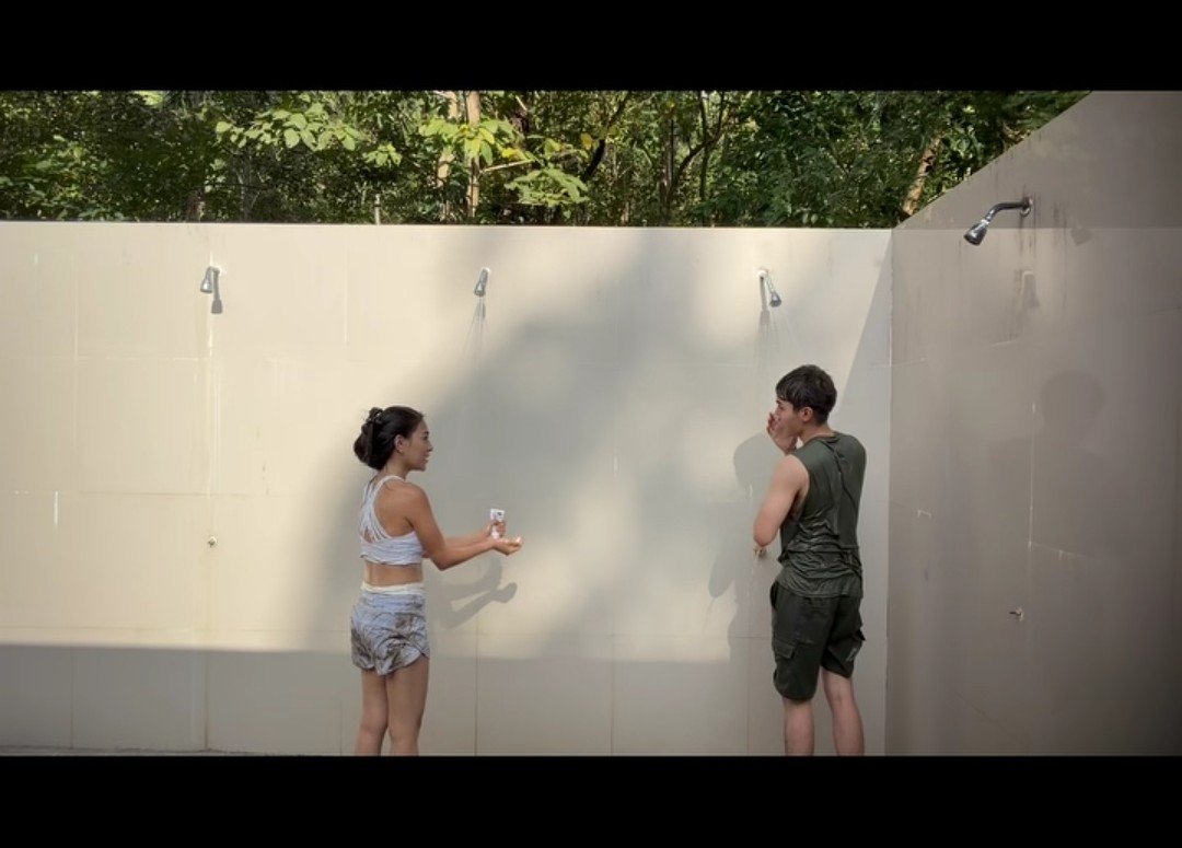 kumorimimii's tweet photo. naglagay talaga sila ng camera dun para mavideo pagligo nila together 🥹 para may babalikan silang memories when they wanna remember #aukoto 🤧 you show it in different ways, but i know you cherish eo 🥹🫶💜 https://t.co/7m15byqsNB