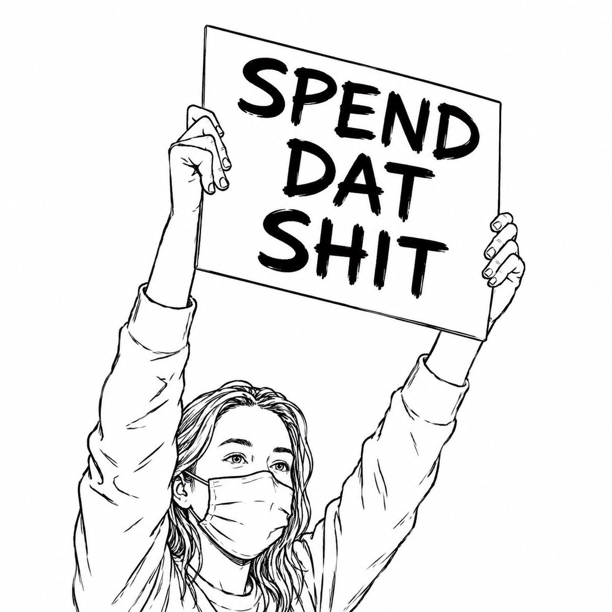 SpendDatCoin's tweet photo. SPEND DAT SHIT https://t.co/M4PU0kahn1