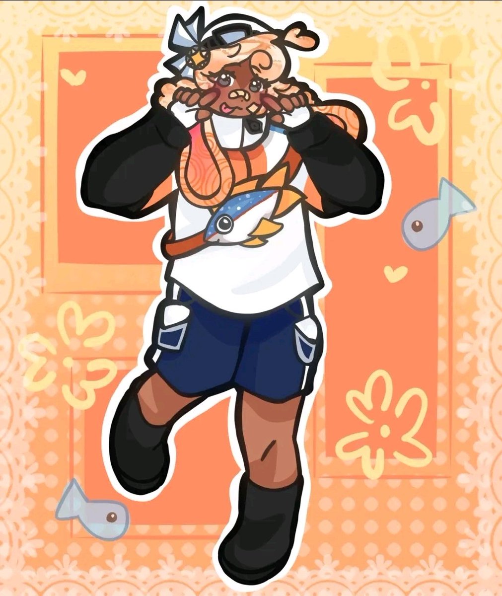 Spatchski's tweet photo. Commission I got from yourstrulykaiya on TikTok https://t.co/iZy7za0yD4
