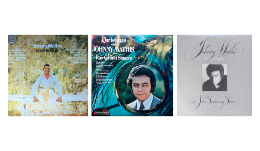TWorldDesign's tweet photo. JOHNNY MATHIS 3 Vinyl LP's — Love Is Blue (1968) — Christmas (1972) — The First 25 Years • The Silver Anniversary Album (1981) Free Shipping ►https://t.co/LHK2hhPsaD — #etsyshop #freeshipping #JohnnyMathis #vinylrecords #musicgifts #1960s #1970s #1980s https://t.co/h7az0AakEH