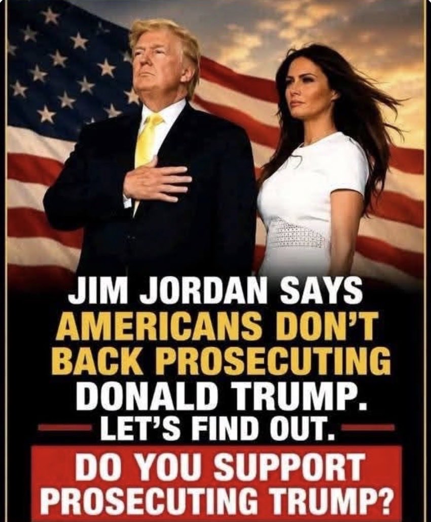thejackhopkins's tweet photo. .@Jim_Jordan is full of bullshit. I still want to know what he knows about what went on in those Ohio locker rooms. Yes, James…America DOES care about prosecuting Donald Trump…and YOU. https://t.co/QvelMFGmmc